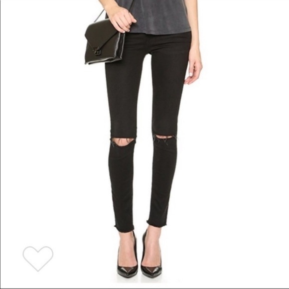 Frame Denim Denim - Frame Le Skinny de Jeanne Hunter Rips Jeans